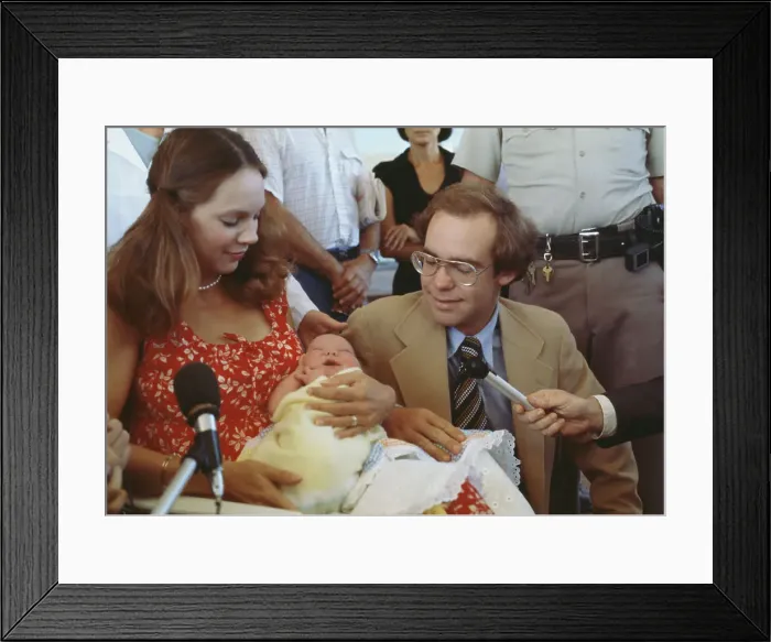 Framed Print : Julie Nixon Eisenhower, David Eisenhower, Baby Jennie Framed Print : Julie Nixon Eisenhower, David Eisenhower, Baby Jennie
