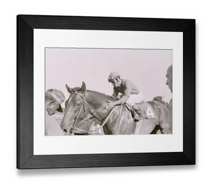 Framed Print : Jockey Jorge Velasquez Atop Race Horse Framed Print : Jockey Jorge Velasquez Atop Race Horse