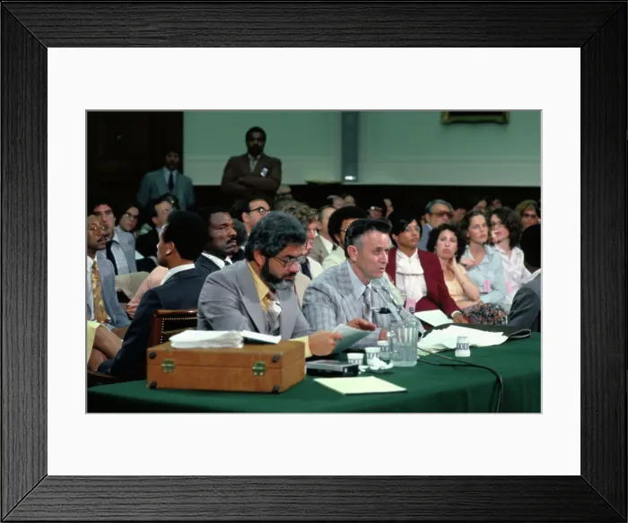 Framed Print : Suspect James Earl Ray During a Hearing Framed Print : Suspect James Earl Ray During a Hearing