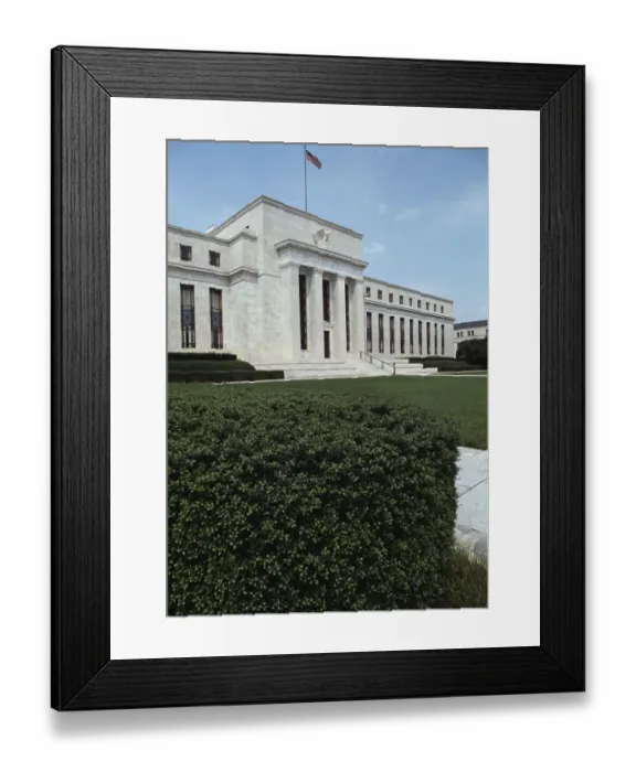 Framed Print : Federal Reserve Building Framed Print : Federal Reserve Building