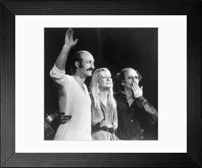 Framed Print : Folk Singers Peter, Paul And Mary Framed Print : Folk Singers Peter, Paul And Mary