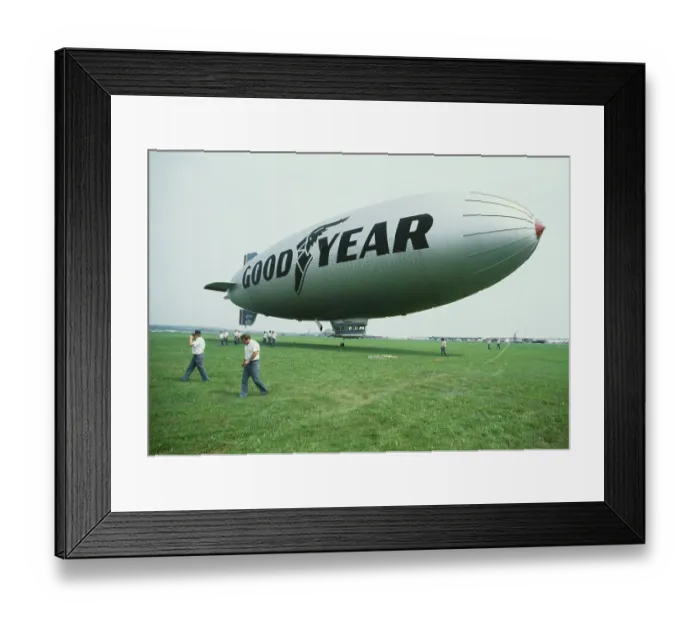Framed Print : Goodyear Blimp America Framed Print : Goodyear Blimp America