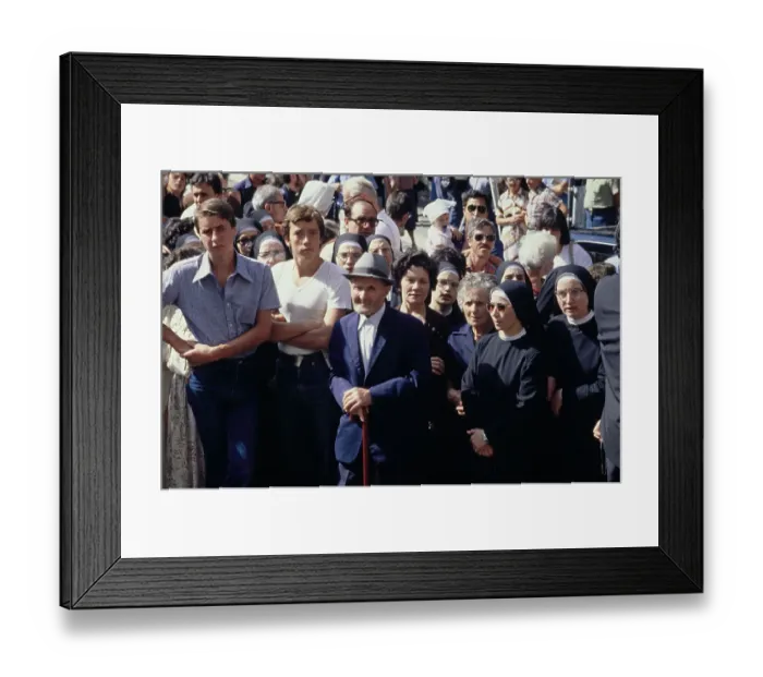 Framed Print : Death Of Pope Paul VI Framed Print : Death Of Pope Paul VI