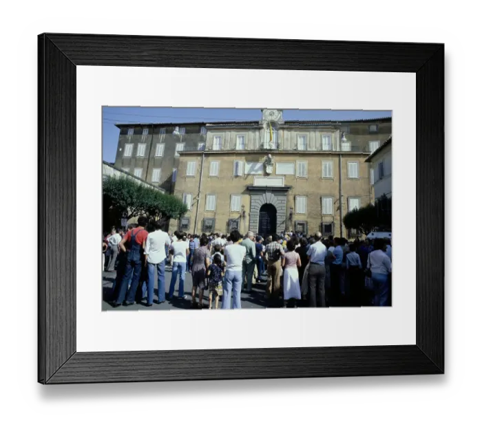 Framed Print : Death Of Pope Paul VI