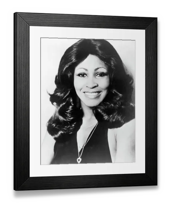 Framed Print : Singer Tina Turner Framed Print : Singer Tina Turner