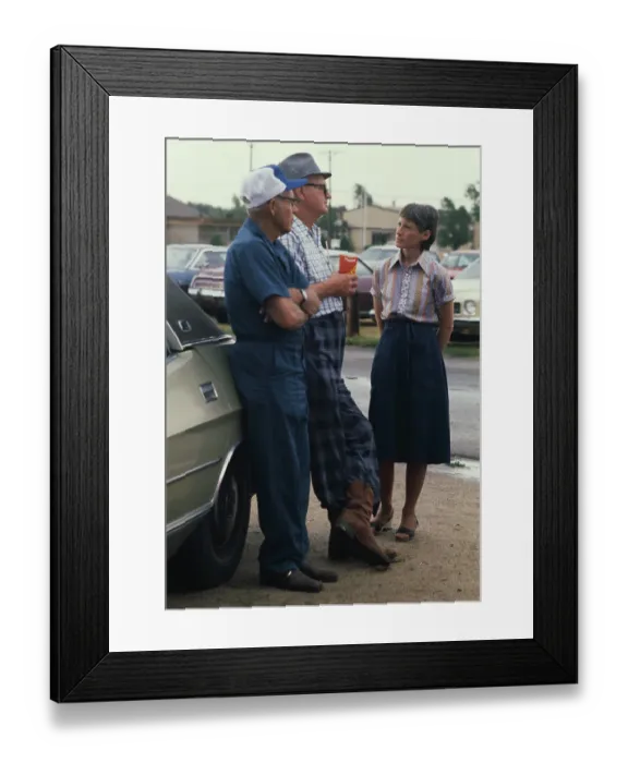 Framed Print : Nancy Kassebaum Campaigning Framed Print : Nancy Kassebaum Campaigning