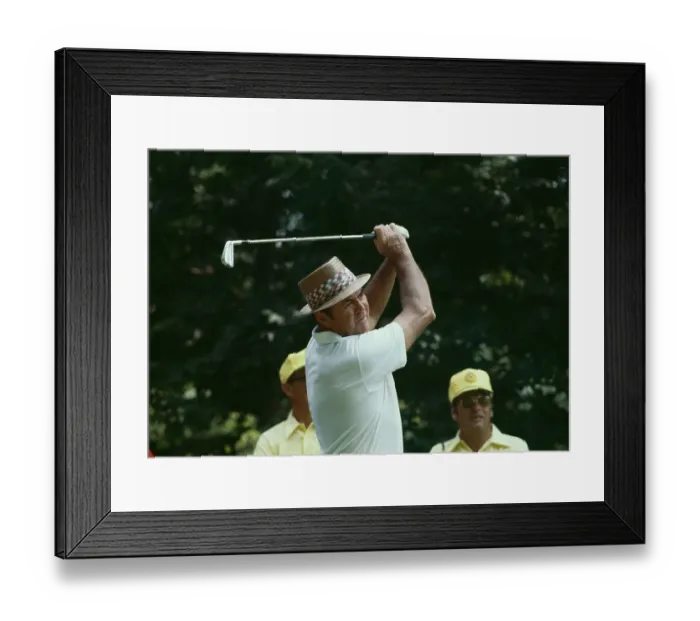 Framed Print : Sam Snead. American golfer Sam Snead (1912 - 2002) competing in the PGA