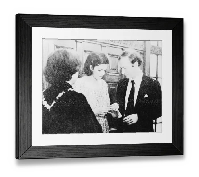 Framed Print : Christina Onassis and Husband Framed Print : Christina Onassis and Husband