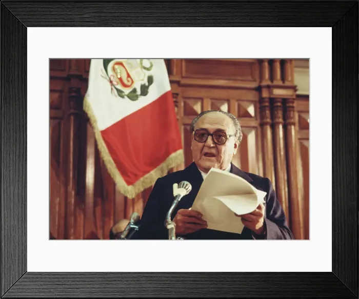Framed Print : Victor Raul Haya De La Torre Framed Print : Victor Raul Haya De La Torre