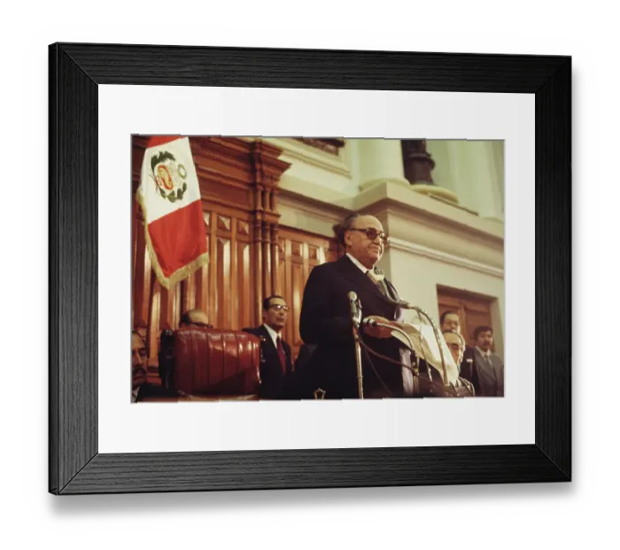 Framed Print : Victor Raul Haya De La Torre Framed Print : Victor Raul Haya De La Torre