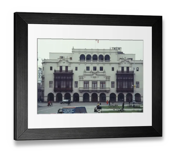 Framed Print : Municipal Palace, Lima Framed Print : Municipal Palace, Lima