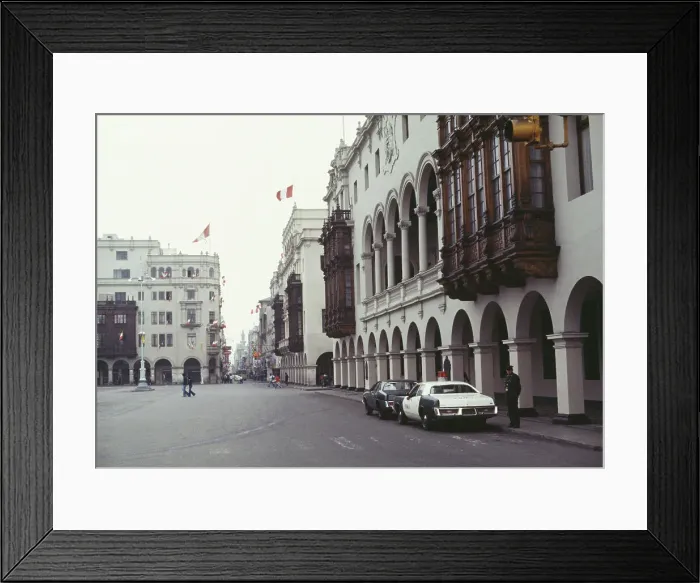 Framed Print : Plaza Mayor, Lima Framed Print : Plaza Mayor, Lima