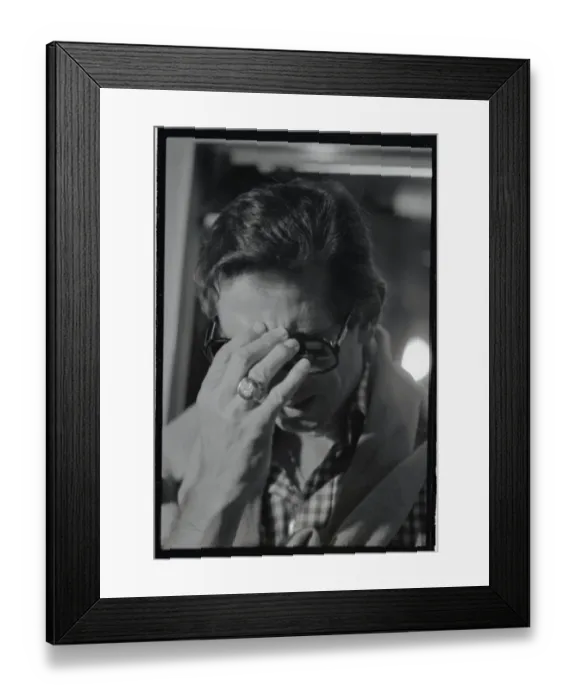 Framed Print : Baseball Team Manager Billy Martin Crying Framed Print : Baseball Team Manager Billy Martin Crying
