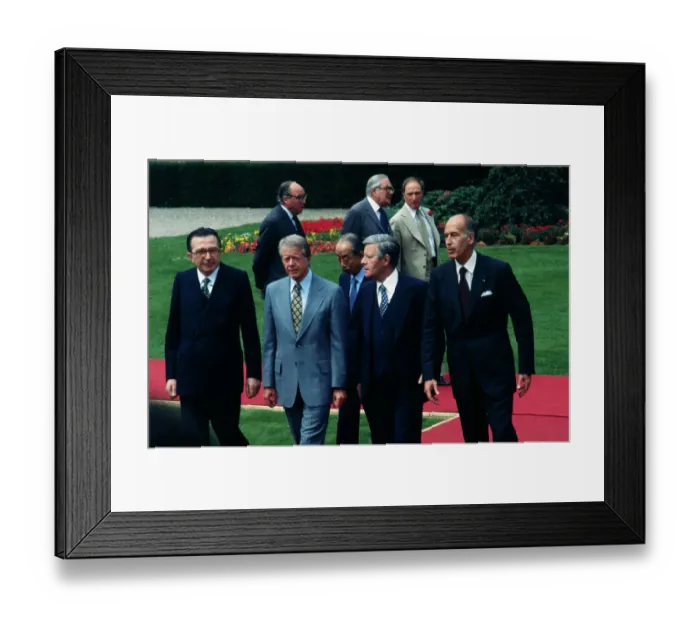Framed Print : World Leaders at Summit Framed Print : World Leaders at Summit