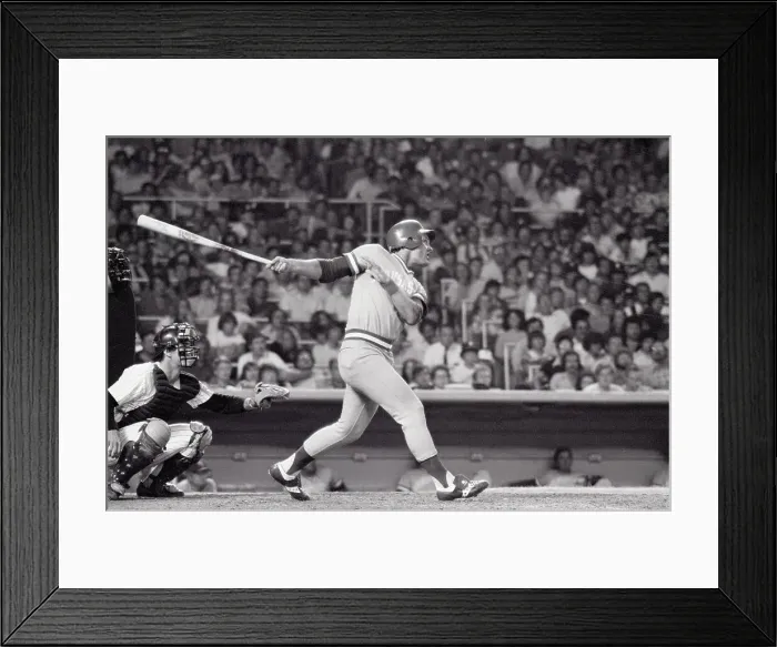 Framed Print : George Brett Batting - Action Shot Framed Print : George Brett Batting - Action Shot