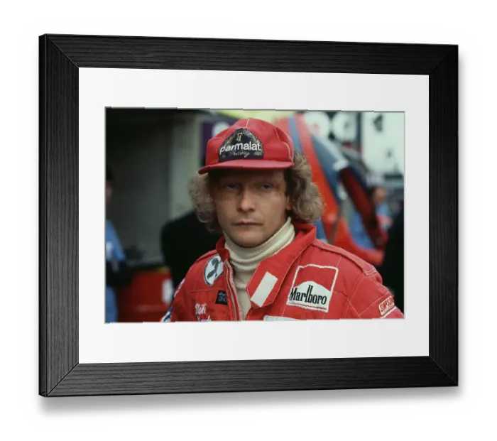 Framed Print : Niki Lauda Framed Print : Niki Lauda