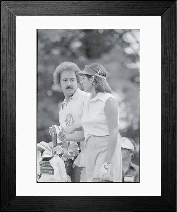 Framed Print : Nancy Lopez During Golf Action Framed Print : Nancy Lopez During Golf Action