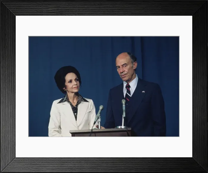 Framed Print : Paula Hawkins And Jack Eckerd Framed Print : Paula Hawkins And Jack Eckerd