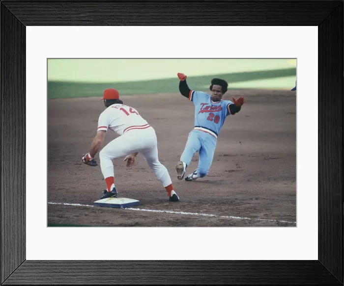 Framed Print : Rod Carew In Action Framed Print : Rod Carew In Action