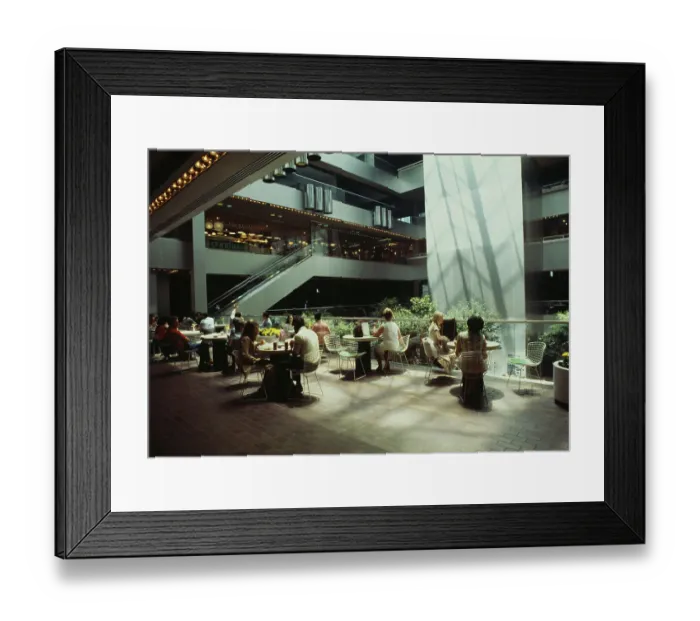 Framed Print : Citicorp Center Restaurant Framed Print : Citicorp Center Restaurant