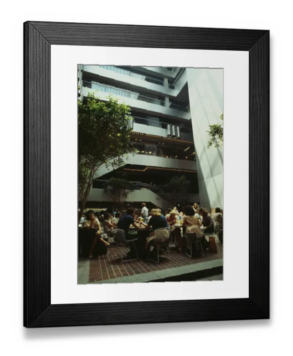 Framed Print : Citicorp Center Restaurant Framed Print : Citicorp Center Restaurant
