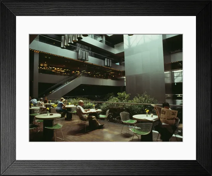 Framed Print : Citicorp Center Restaurant