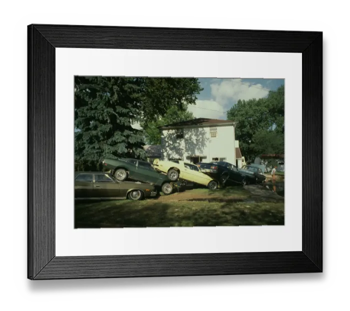 Framed Print : Aftermath Of Zumbro River Flooding
