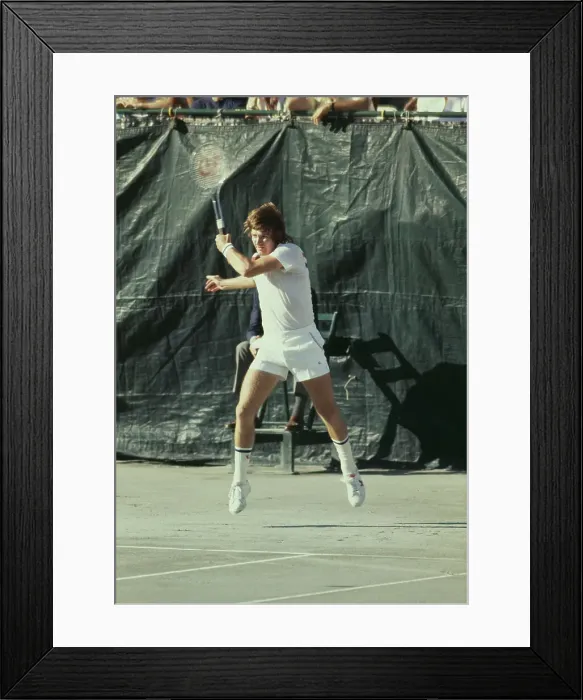 Framed Print : Jimmy Connors Framed Print : Jimmy Connors