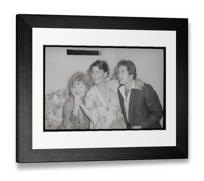 Framed Print : Lucille Ball Posing With Her Children at Theater Event Framed Print : Lucille Ball Posing With Her Children at Theater Event