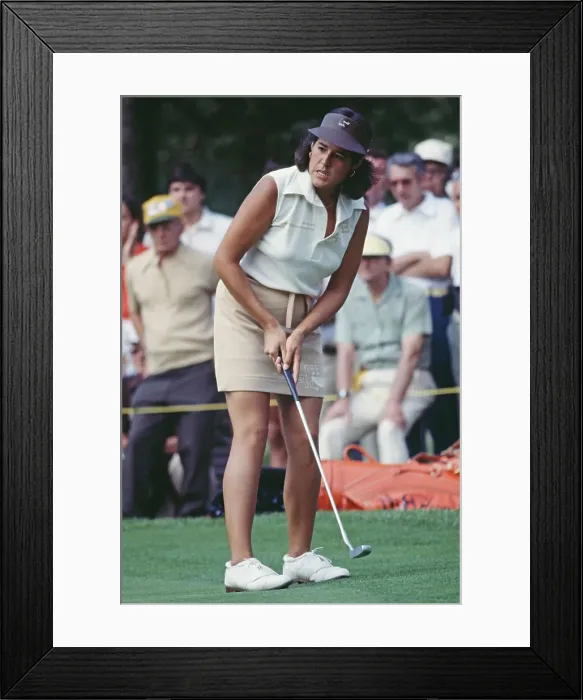 Framed Print : Golfer Nancy Lopez Framed Print : Golfer Nancy Lopez