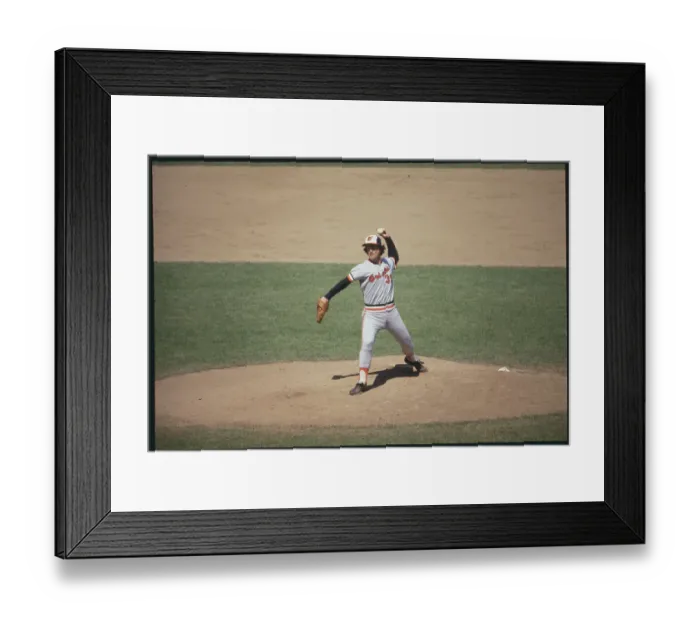 Framed Print : Scott McGregor Pitching Framed Print : Scott McGregor Pitching