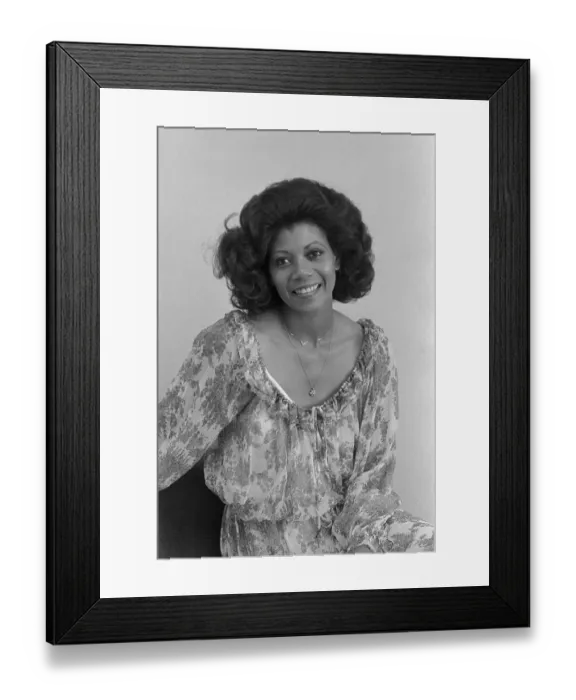 Framed Print : Wilma Rudolph Smiling for Camera Framed Print : Wilma Rudolph Smiling for Camera