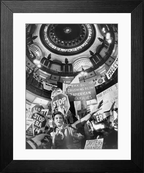 Framed Print : Phyllis Schlafly Addresses a Rally Framed Print : Phyllis Schlafly Addresses a Rally