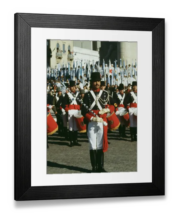 Framed Print : National Flag Day, Argentina Framed Print : National Flag Day, Argentina