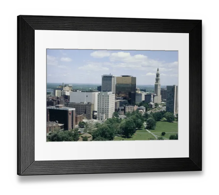 Framed Print : Hartford, Connecticut Framed Print : Hartford, Connecticut