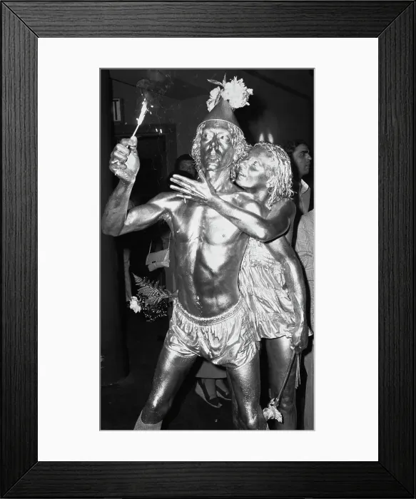 Framed Print : Xenon Opening Night, 1978