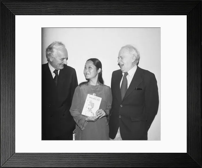 Framed Print : Nobuko and Sir Donald Albery Framed Print : Nobuko and Sir Donald Albery