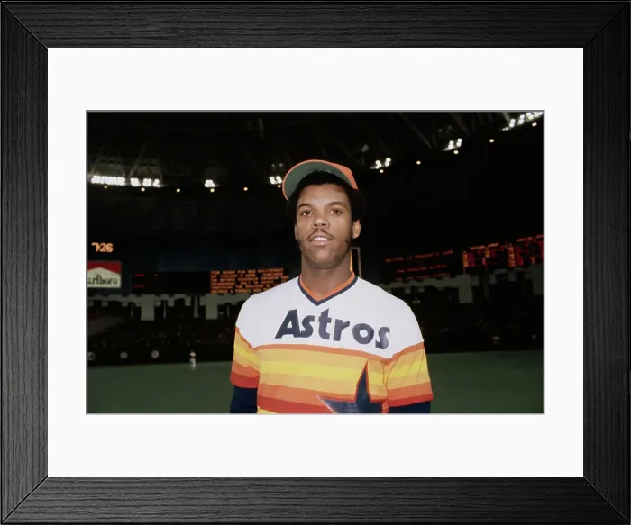 Framed Print : Portrait of Cesar Cedeno