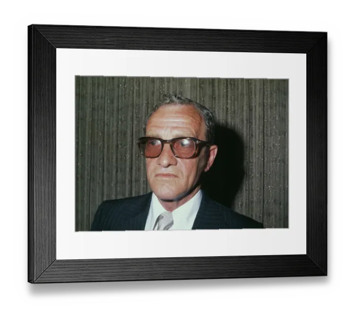 Framed Print : Fred Shero Framed Print : Fred Shero