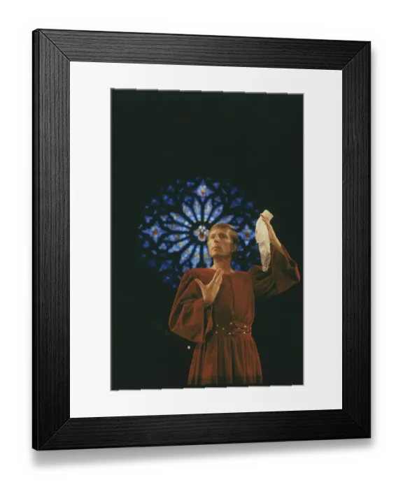 Framed Print : Ballet Director Portraying Moor Framed Print : Ballet Director Portraying Moor