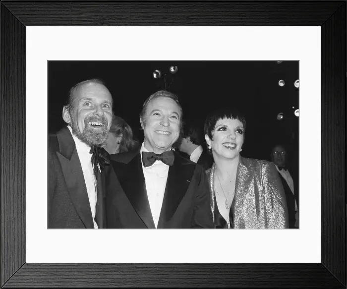 Framed Print : Liza Minnelli, Gene Kelly And Bob Fosse Framed Print : Liza Minnelli, Gene Kelly And Bob Fosse