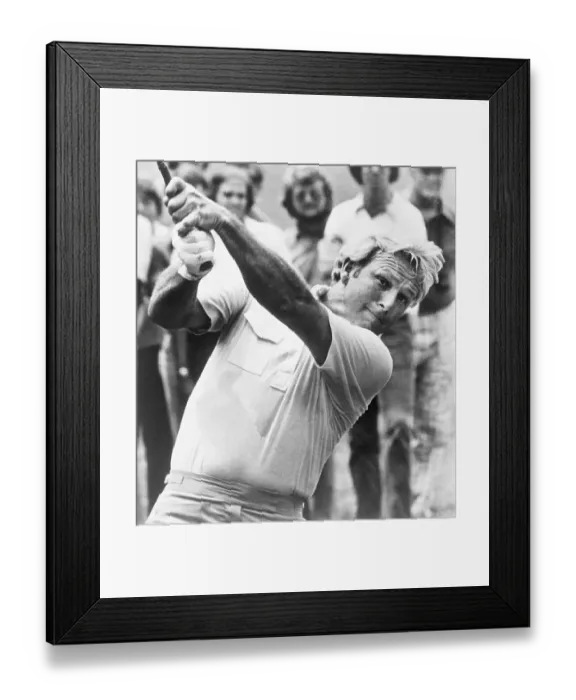 Framed Print : Arnold Palmer Golfing at Kemper Open Framed Print : Arnold Palmer Golfing at Kemper Open