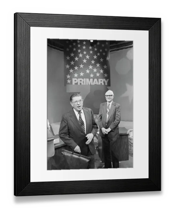 Framed Print : Howard Jarvis And Paul Gann Leave Krontv Framed Print : Howard Jarvis And Paul Gann Leave Krontv