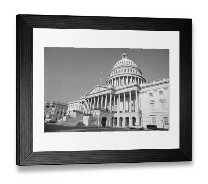 Framed Print : United States Capital Building Framed Print : United States Capital Building