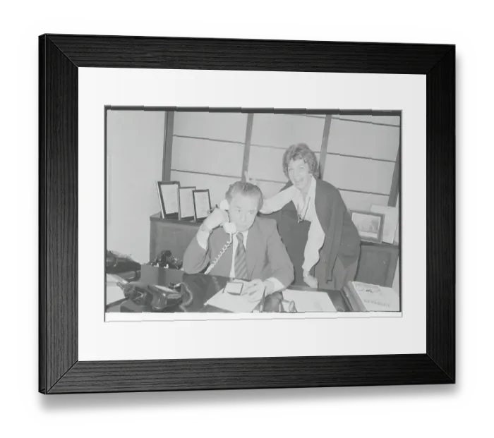 Framed Print : Hildy Parks and Alexander Cohen Framed Print : Hildy Parks and Alexander Cohen