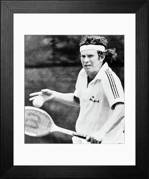 Framed Print : John McEnroe
