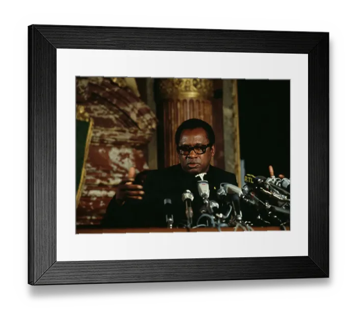 Framed Print : Mobutu Sese Seko Framed Print : Mobutu Sese Seko
