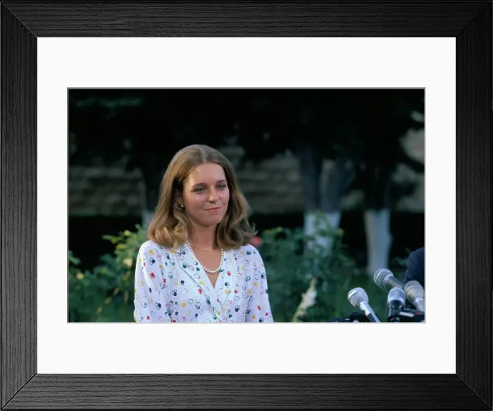 Framed Print : Queen Noor of Jordan Framed Print : Queen Noor of Jordan