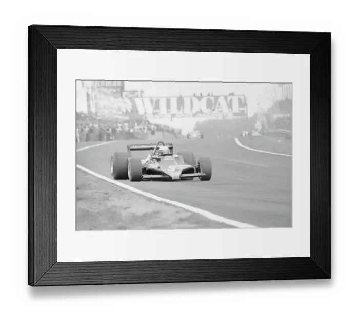 Framed Print : Mario Andretti Leading Belgium Grand Prix Framed Print : Mario Andretti Leading Belgium Grand Prix