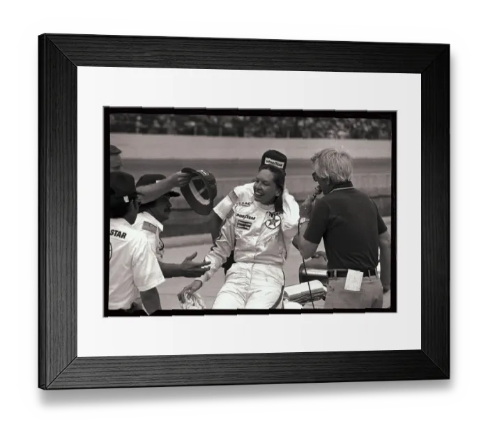 Framed Print : Hands Reaching out to Janet Guthrie Framed Print : Hands Reaching out to Janet Guthrie